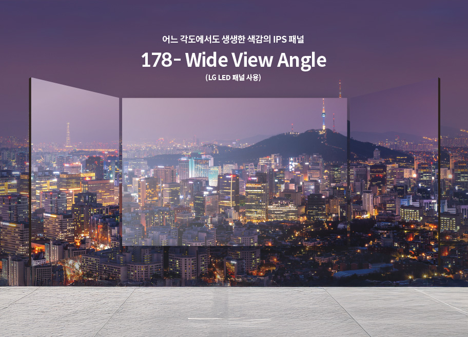 Genuine LG IPS Wide-Viewing Panel